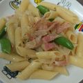 ひいちゃま☆ちゃま's cooksnap of when they made 玉ねぎとスナップエンドウのレモンパスタ.