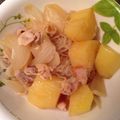 そうちゃん３４'s cooksnap of when they made じゃがいもと玉ねぎ、豚肉の煮物.