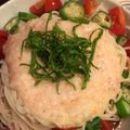 大仏様's cooksnap of when they made 明太とろろ☆ぶっかけ冷やしうどん.