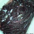 ちょびのはは's cooksnap of when they made ぷるぷる寒天ゼリーでオレンジ心太♪.