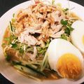 HiToMi15's cooksnap of when they made ヘルシー＊゜ささみの棒棒鶏麺♪.