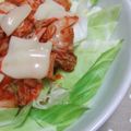 ポアママ's cooksnap of when they made ❤簡単おつまみ❤キムチーズdeきゃべつ.