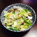 あかねちゃんとゆう's cooksnap of when they made あさりと春野菜のワイン蒸し.