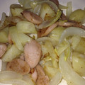 おばいざん's cooksnap of when they made 新じゃがと新たまのにんにくマヨ(*^^*.