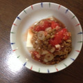 PASTAS's cooksnap of when they made 納豆とトマトの冷ややっこ.