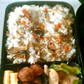 ヒロリン２号's cooksnap of when they made ひき肉とごぼうの混ぜご飯のタネ.