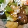 かよなみ's cooksnap of when they made 茄子・ピーマンのトマト風味胡麻おかか和え.