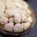 あざらしの赤ちゃん's cooksnap of when they made 大根と鶏団子の煮物.