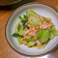 mokun's cooksnap of when they made ちょ～簡単！チンゲン菜とツナのポン酢和え.