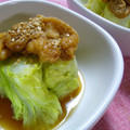 mikkusan's cooksnap of when they made ちょっとおしゃれに♔白菜のおひたし.