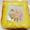 ぽてとＬＬ's cooksnap of when they made ☆ウマっ!!卵トースト☆.