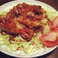 KEC嫁's cooksnap of when they made 手羽元のメープルマスタード焼き☆.
