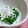 mikkusan's cooksnap of when they made 小松菜としらす.