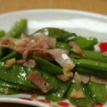 misato＊k's cooksnap of when they made 簡単♬絹さやとベーコンのシンプル炒め.