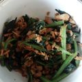 新米いもっ子's cooksnap of when they made ほうれん草とツナのソテー.