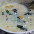 あこたす's cooksnap of when they made ほうれん草入り☆コーンクリームスープ♪.