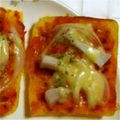 ma___111's cooksnap of when they made 簡単トマトソースで☆ピザ・トースト.