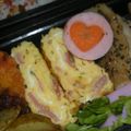 abumix's cooksnap of when they made ベーコンパセリの卵焼き.