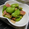 ゆうかりコアラ's cooksnap of when they made そら豆とベーコンのレモンガーリック炒め.