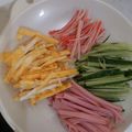 RINRI☆'s cooksnap of when they made 冷やし中華にかかせない薄焼き玉子.