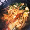 ぺディ's cooksnap of when they made 韓国 ちりとり鍋 鉄板鍋 （万歳橋風）.