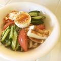 25250025's cooksnap of when they made キムチのっけ冷やしうどん.