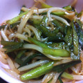 すずきえきさ's cooksnap of when they made ニラともやしの甘酢炒め.