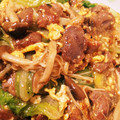 raichikin's cooksnap of when they made 砂肝とレタスの中華風炒め.
