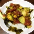 ヒナまい's cooksnap of when they made おうちでカフェごはん*まぐろアボガド丼.