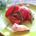 薄荷パン's cooksnap of when they made サルサソースで☆いんげんとトマトのサラダ.