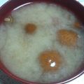 まあちす's cooksnap of when they made なめこのお味噌汁.