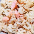 ほがら's cooksnap of when they made 塩鮭＆塩昆布の炊き込みご飯.