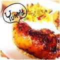 あっぴっち's cooksnap of when they made ★鶏骨付きもも肉の甘辛い＊照焼チキン＊♪.