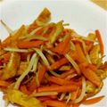 さば★かん's cooksnap of when they made もやしとあげの炒め物☆.