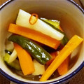 リープリヒ's cooksnap of when they made 大根　人参　胡瓜の中華風酢の物.