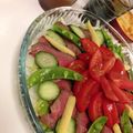 えみリ's cooksnap of when they made ローストビーフをオニオンドレッシングで♪.