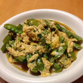 ﾌｧﾙ's cooksnap of when they made 天然だしパックで作る 絹さやの卵とじ.