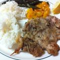 アキ男。's cooksnap of when they made 超簡単！鶏の香草パン粉焼き.