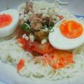 みつこ姉's cooksnap of when they made 納豆キムチ　ぶっかけうどん.