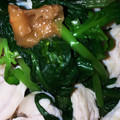 す1222's cooksnap of when they made ルッコラとささみの梅和え♪.