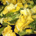 す1222's cooksnap of when they made ゴーヤと卵のマヨ炒め☆.