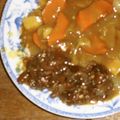 toshiebaba's cooksnap of when they made 淡路玉ねぎ＆灘の酒かすでシーフードカレー.