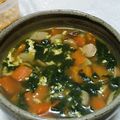 本田ぽちこ's cooksnap of when they made ほうれん草スープ.