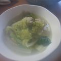 ピーチ♡チョコレート's cooksnap of when they made ふわふわ肉団子と白菜のスープ.