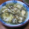 ゆみにゃむ's cooksnap of when they made 卵と高菜のスープ.