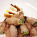 risagaru's cooksnap of when they made 豚肉のアスパラﾁｰｽﾞ巻とソテ−☆.