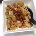 RINRI☆'s cooksnap of when they made 絶品★食べるラー油でレタス蒸し鶏.