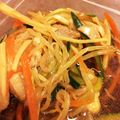 れい★れい's cooksnap of when they made 鶏胸肉のしゃきしゃきおかず和え.