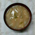 こけころん's cooksnap of when they made 白菜と油揚げの味噌汁.