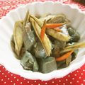えみんちゅ＊'s cooksnap of when they made コンニャクとゴボウの甘辛炒め.